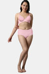 Amante Padded Wired Full Coverage Super Support Bra - Lilac Pink — thumbnail 5